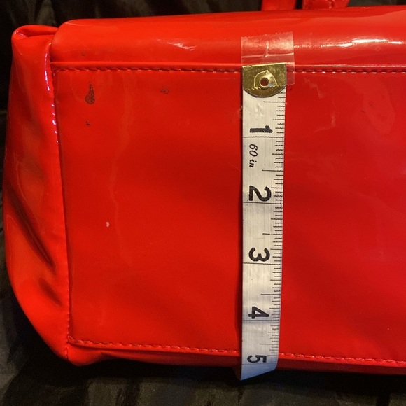 Shiny Patent Leather-look Bright Tote for Work, Beach, Boating, or Travel☀️👠 - Picture 8 of 13